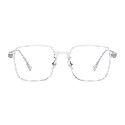 Sandy Eyeglasses in Purple & Clear