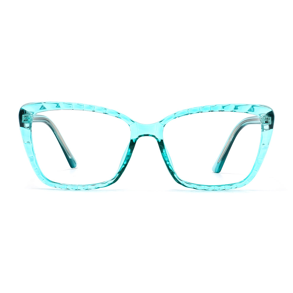 Larow Eyeglasses in Teal