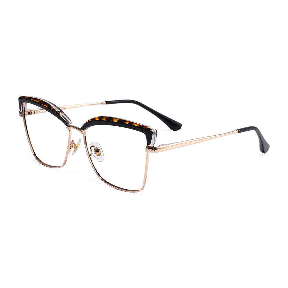 Guare Eyeglasses in Black & Warm Tortoise