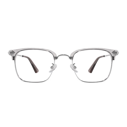 Emeka Eyeglasses in Grey & Silver