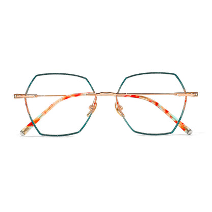 Anaya Eyeglasses in Blue Floral