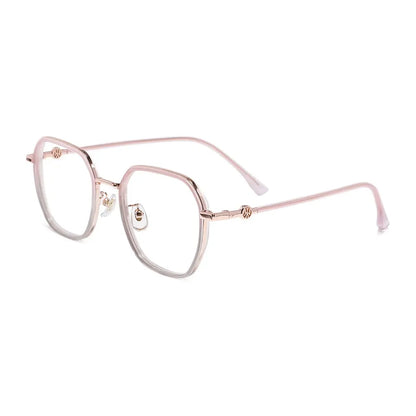 Amore Eyeglasses in Pink & Grey