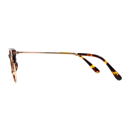 Caroline Eyeglasses in Warm Tortoise