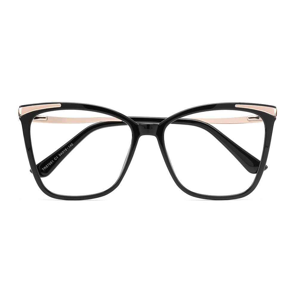 Sine Eyeglasses in Black