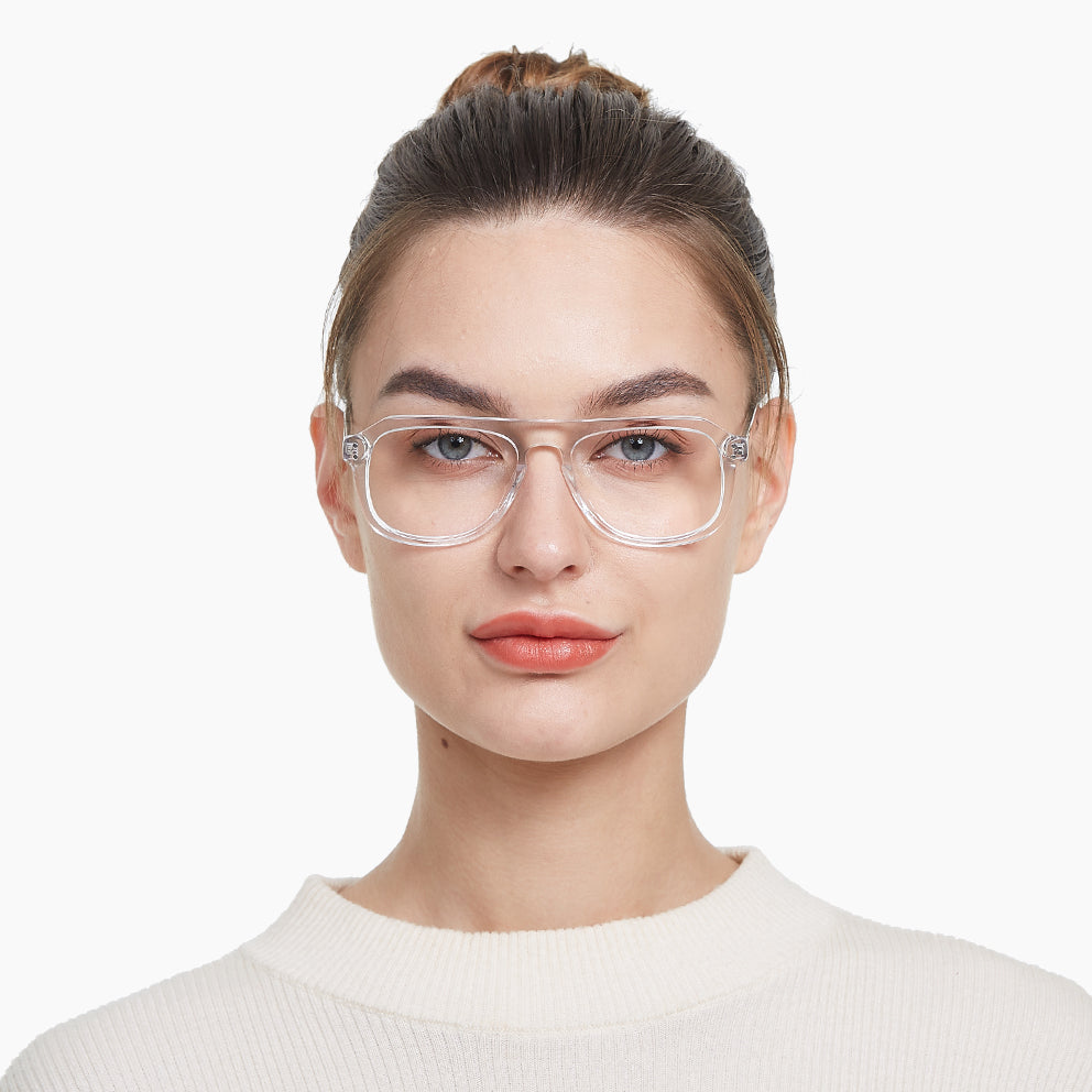 Stephanie Eyeglasses in Clear