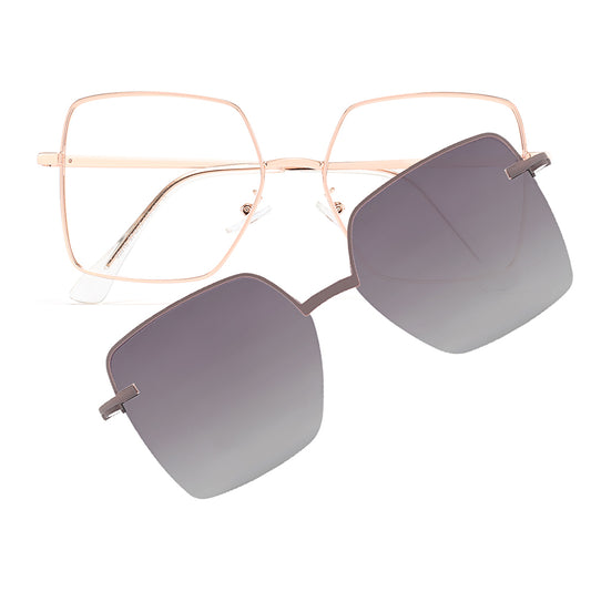 Alona Eyeglasses in Rose Gold