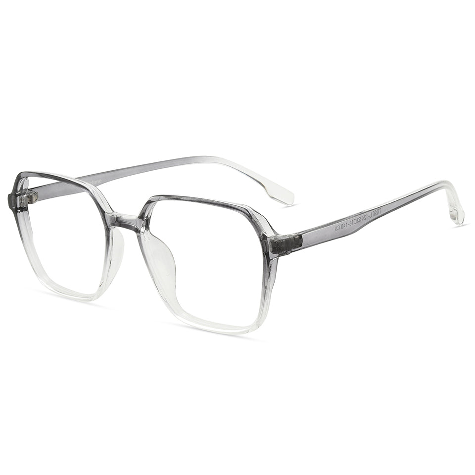 Kendall Eyeglasses in Grey & Clear