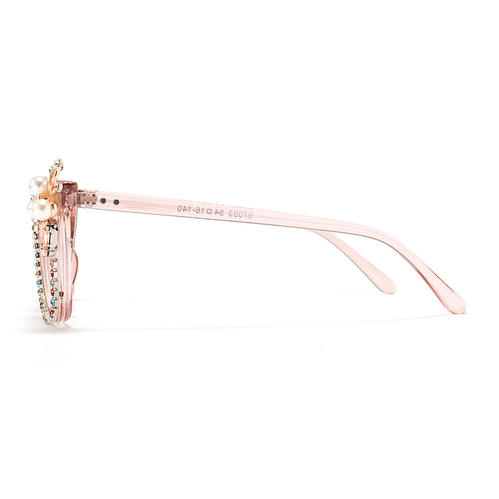 Serena Eyeglasses in Pink Colorful