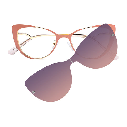 Rieko Eyeglasses in Orange