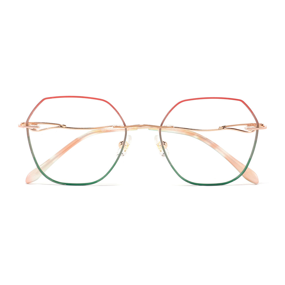 Kila Eyeglasses in Pink & Green