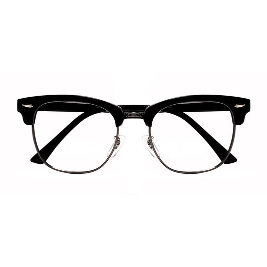 Forest Eyeglasses in Black & Gun