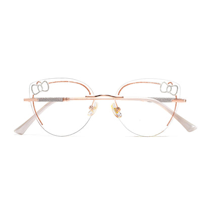 Jeyne Eyeglasses in Rose Gold & Silver