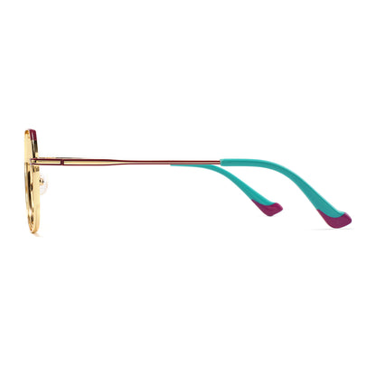 Petra Eyeglasses in Gold