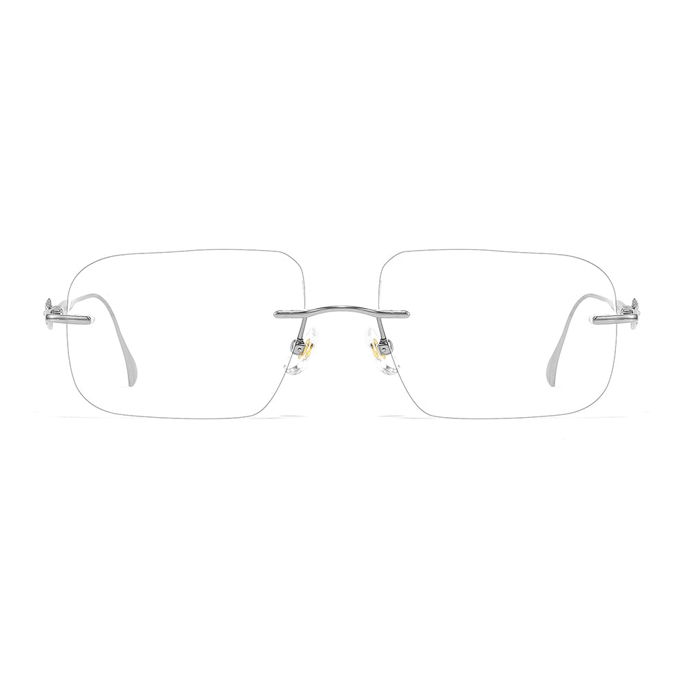 William Eyeglasses in Silver