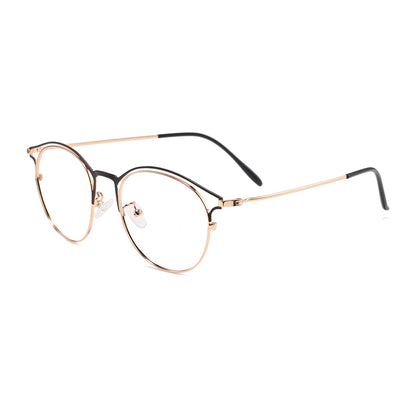 Lyerly Eyeglasses in Black & Gold