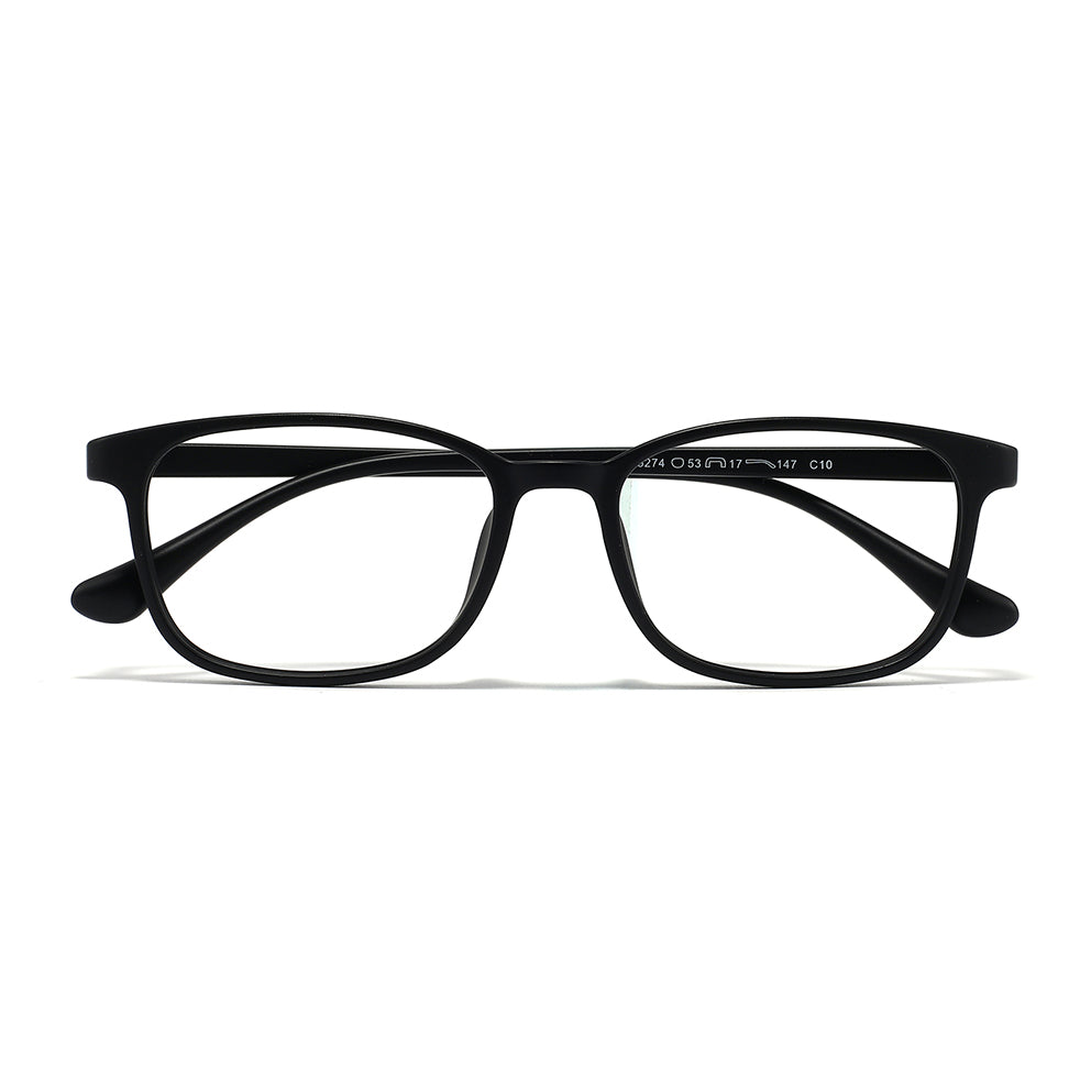 Chad Eyeglasses in Matte Black