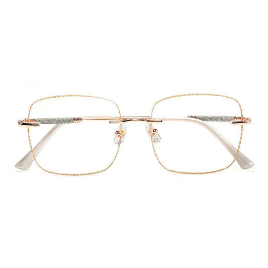 Sparkle Eyeglasses in Rose Gold & Gold