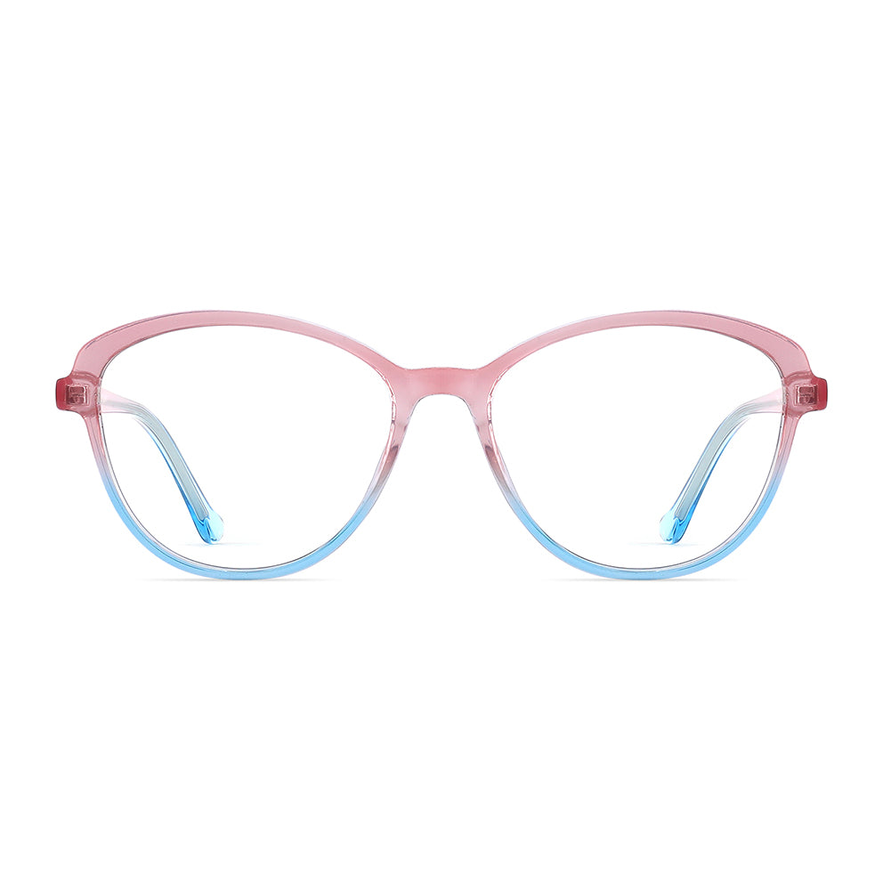 Cola Eyeglasses in Pink & Blue