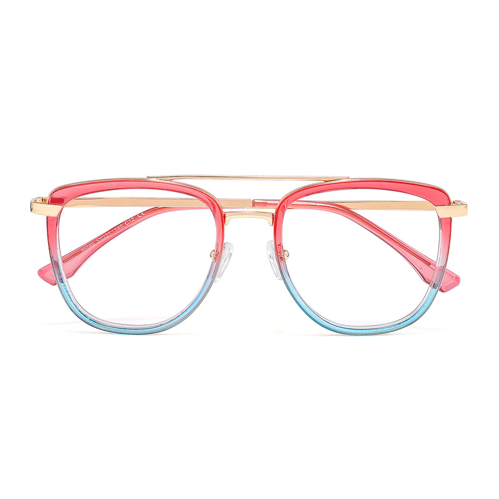 Simi Eyeglasses in Red & Blue