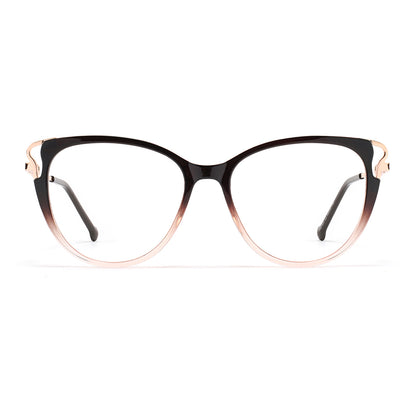 Trista Eyeglasses in Black & Brown