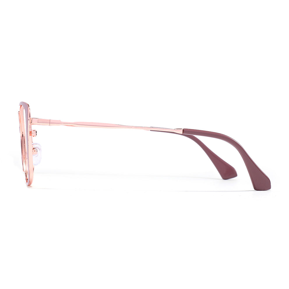 Rian Eyeglasses in Carmine