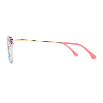 Christy Eyeglasses in Pink & Blue