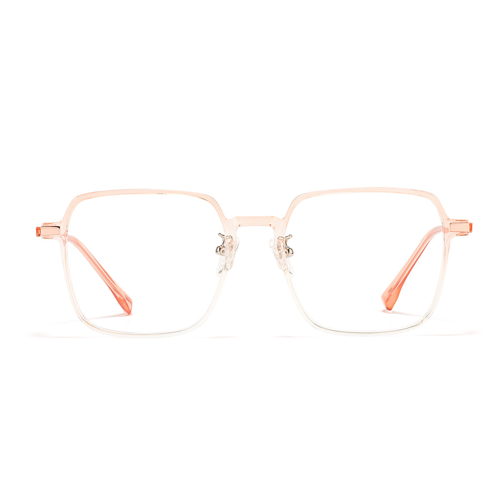 Sandy Eyeglasses in Pink & Clear