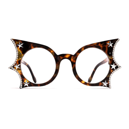 Jenna Eyeglasses in Warm Tortoise