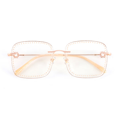 Super Star Eyeglasses in Rose Gold