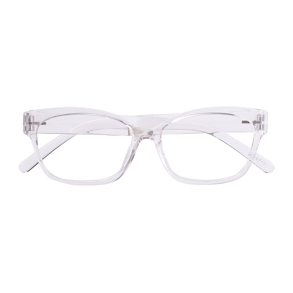 Safia Eyeglasses in Clear Pink