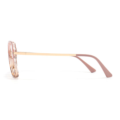 Miku Eyeglasses in Pink & Warm Tortoise