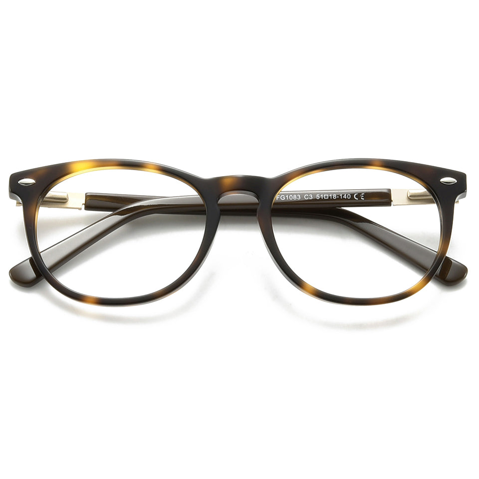 Greene Eyeglasses in Warm Tortoise