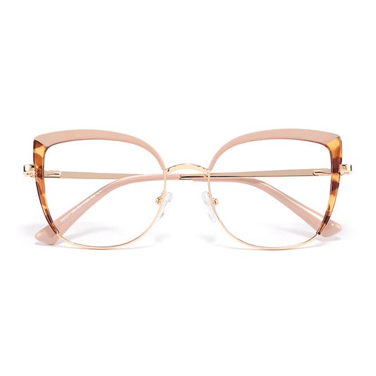 Falisha Eyeglasses in Pink & Warm Tortoise