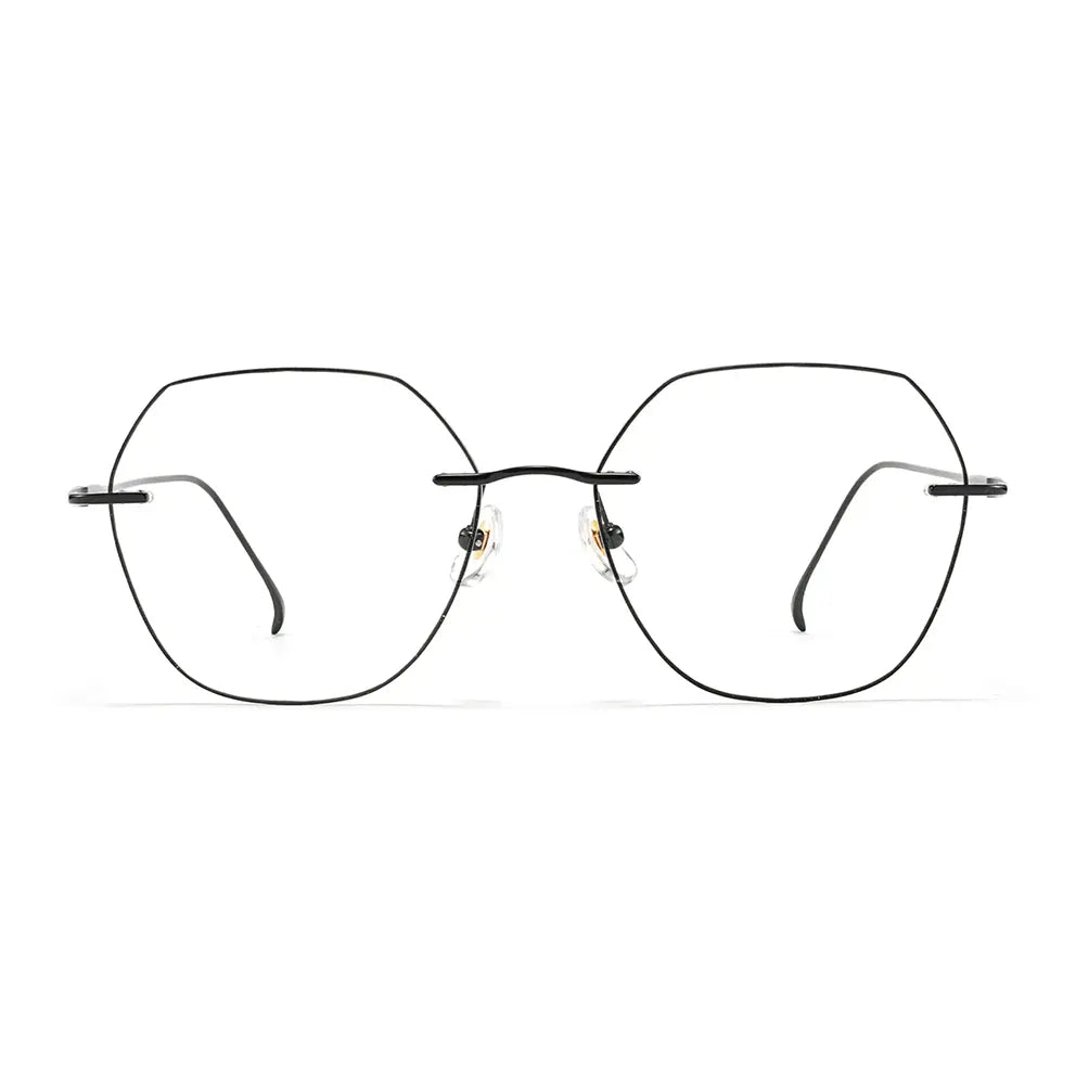 Cervine Eyeglasses in Black