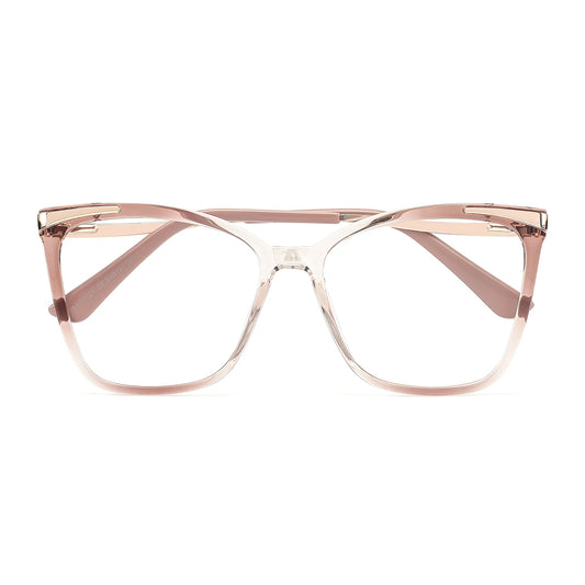 Sine Eyeglasses in Carmine & Champagne