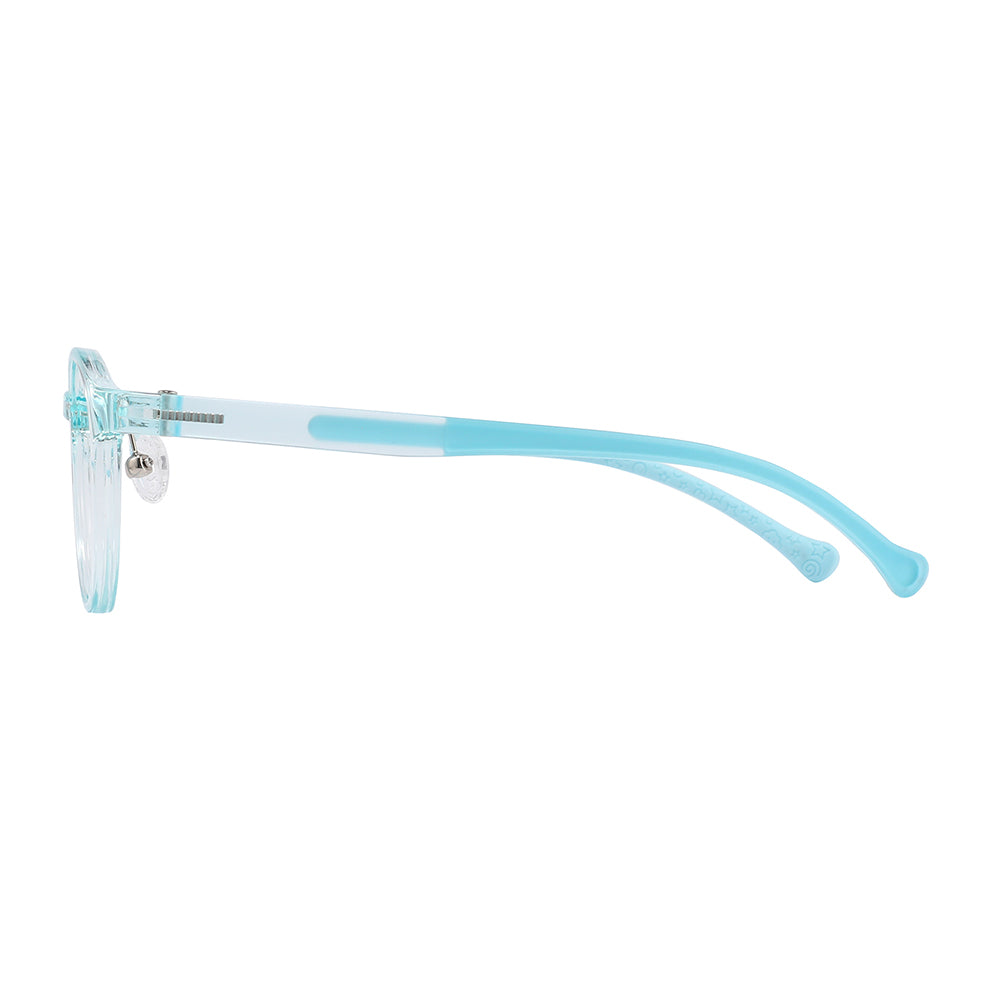 Dayan Eyeglasses in Clear Blue