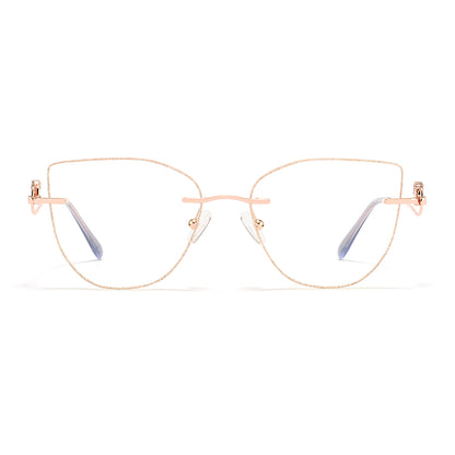 Pari Eyeglasses in Rose Gold