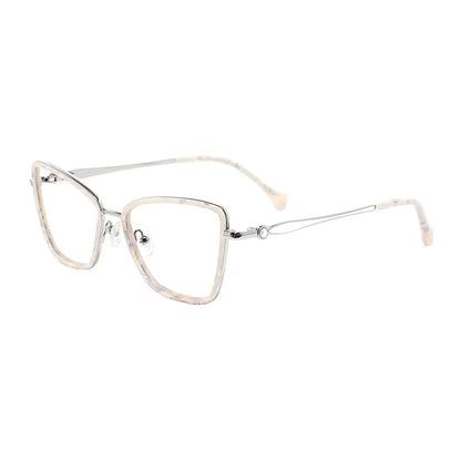 Yonit Eyeglasses in White Floral