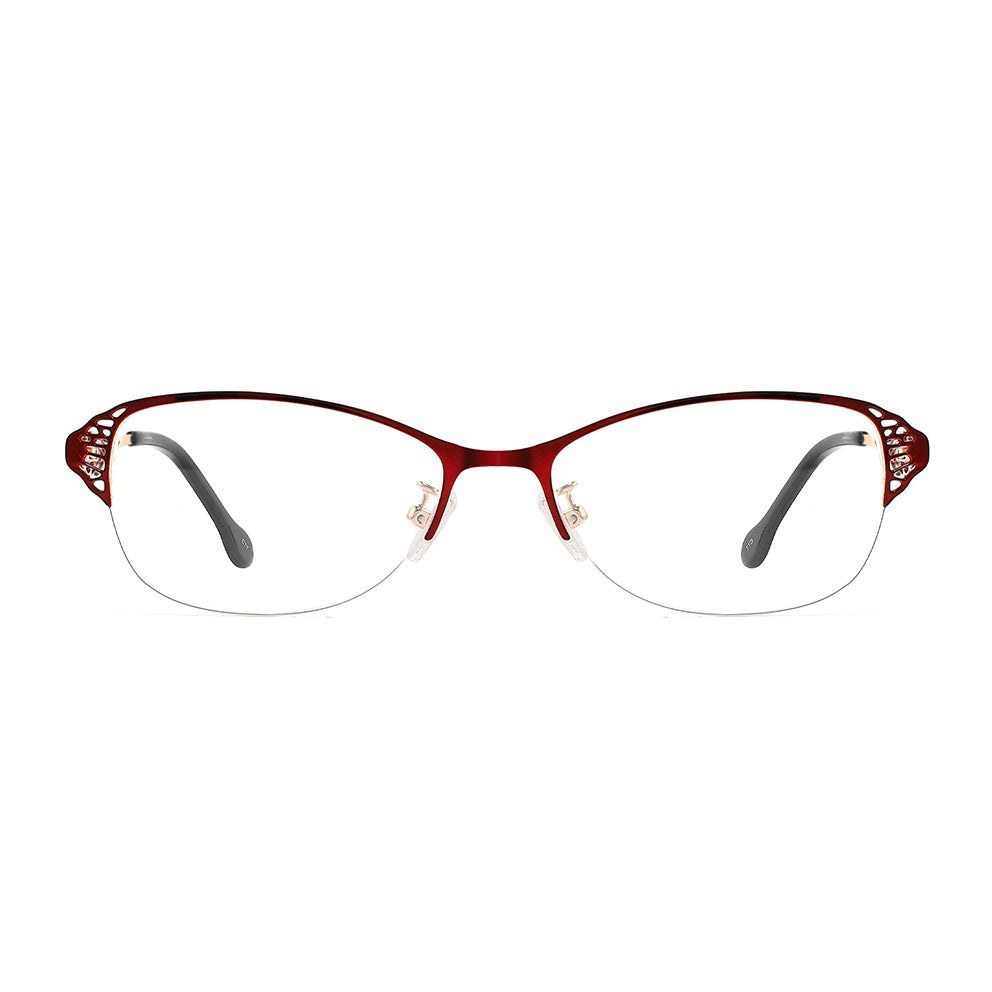 Shilo Eyeglasses in Red