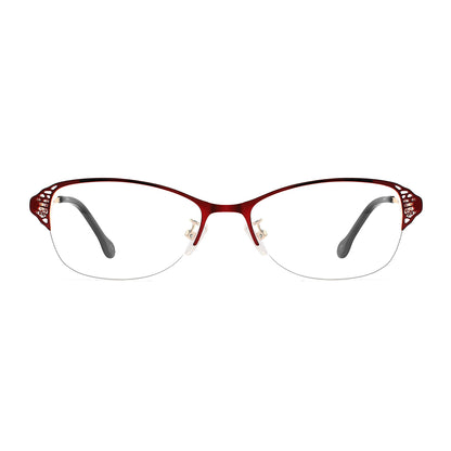 Shilo Eyeglasses in Red