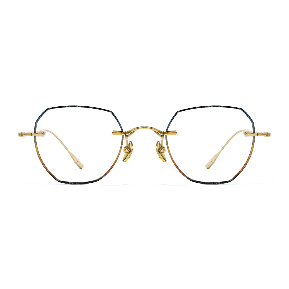 Reese Eyeglasses in Gold