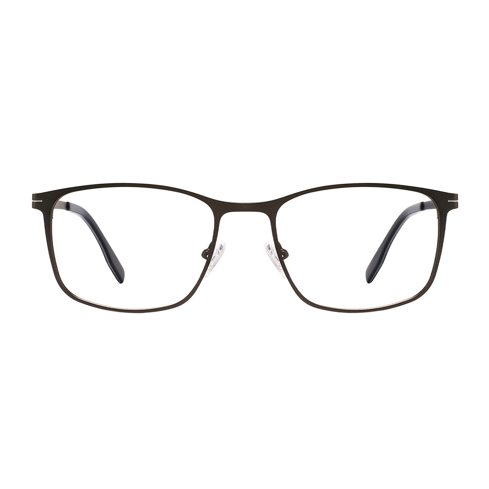 Carter Eyeglasses in Matte Gun