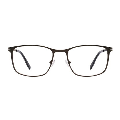 Carter Eyeglasses in Matte Gun