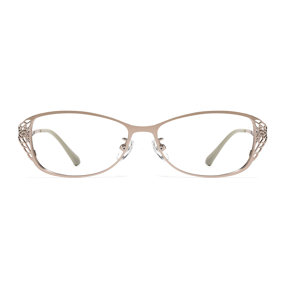 Leaf Eyeglasses in Gold