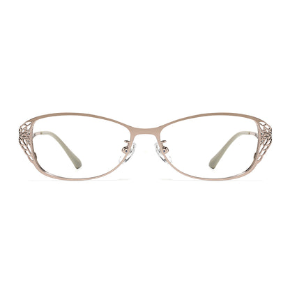 Leaf Eyeglasses in Gold