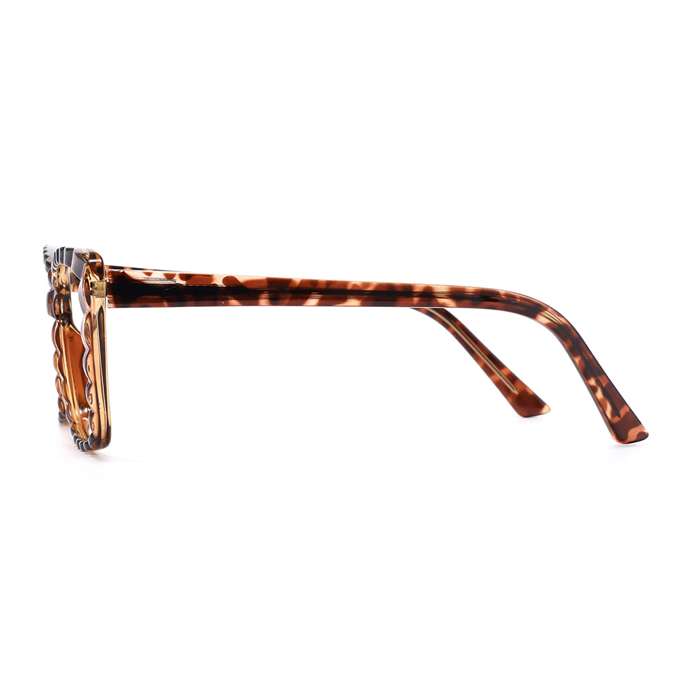 Larow Eyeglasses in Warm Tortoise