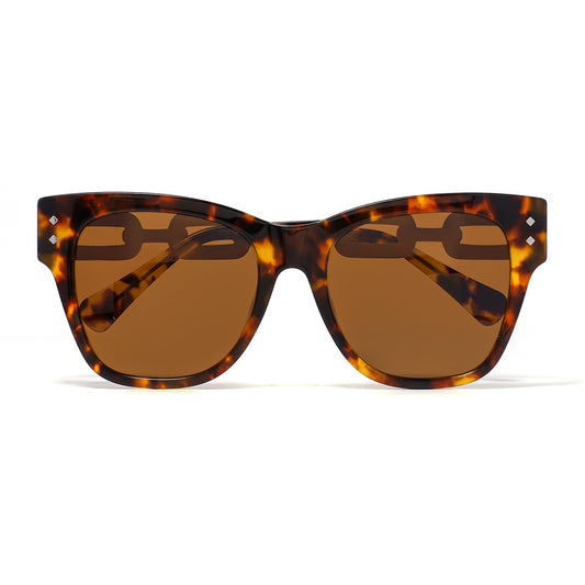 Aella Sunglasses in Warm Tortoise