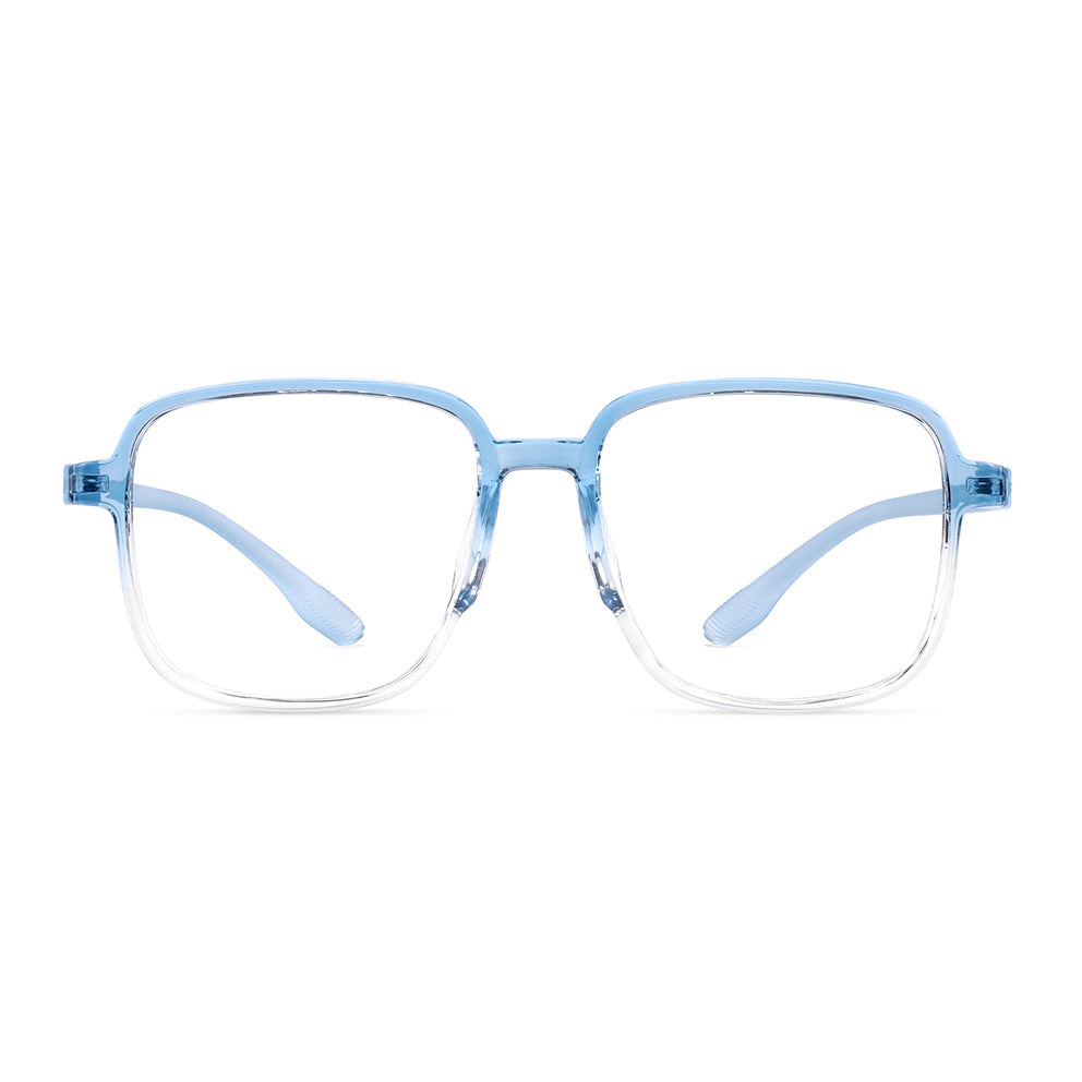 Pika Eyeglasses in Blue & Clear