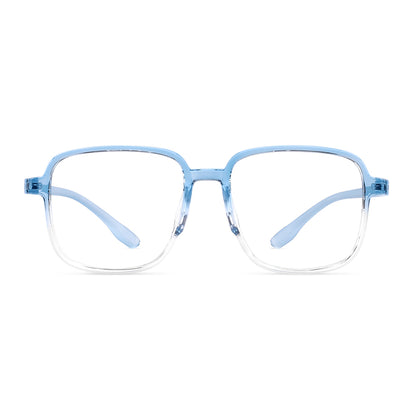 Pika Eyeglasses in Blue & Clear