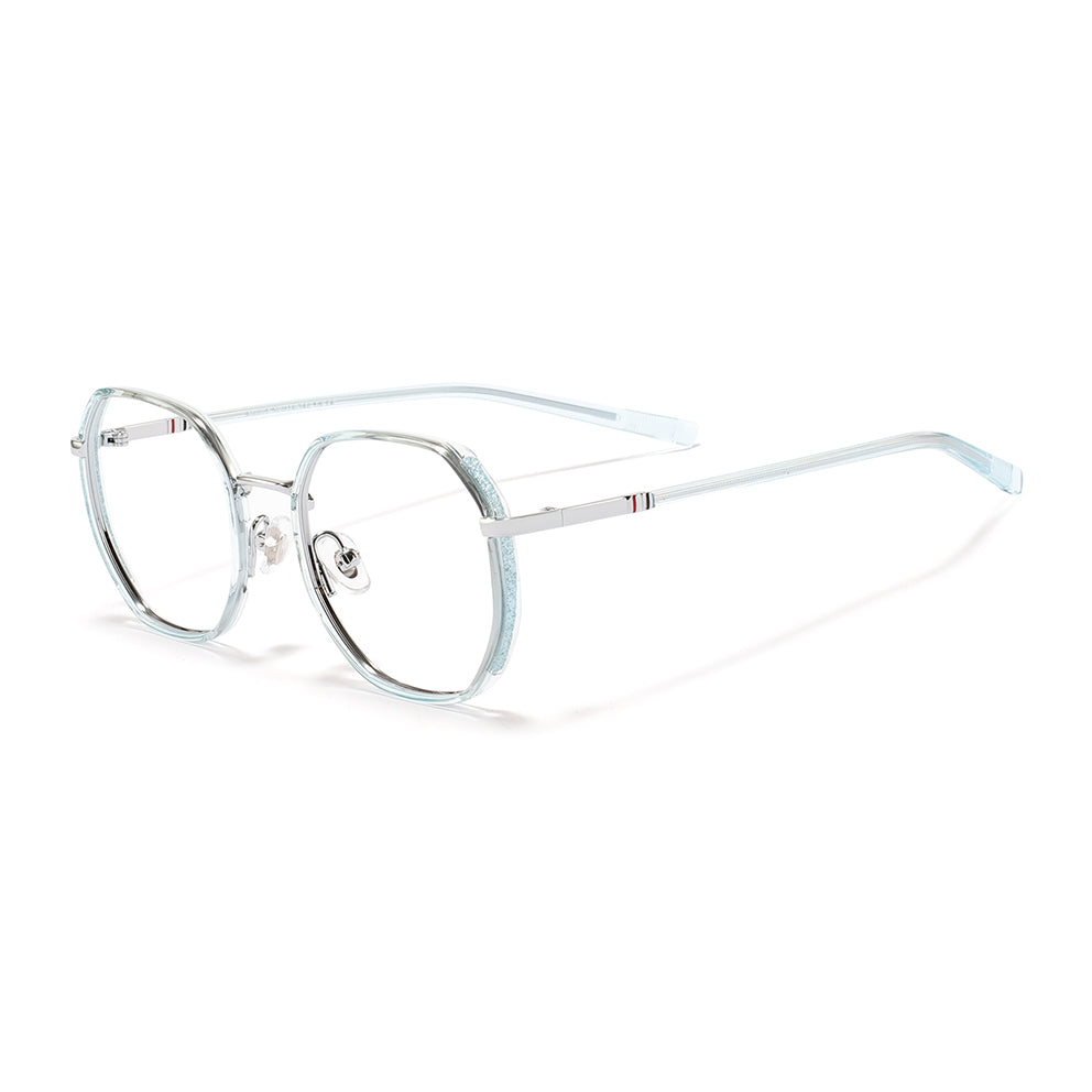 Lovely Eyeglasses in Clear Blue